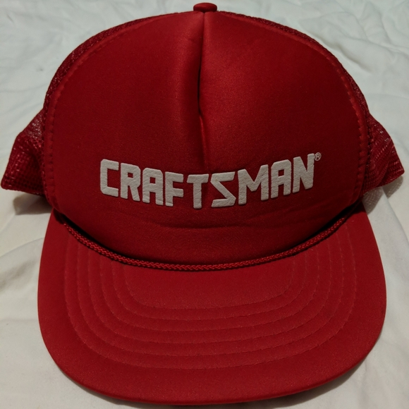 Other - Vintage Trucker Snapback Craftsman Hat